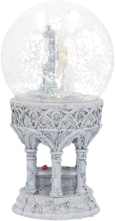 Nemesis Now Love Remains Snowglobe Anne Stokes 18.5cm, Resin, Glass, Water, Ivor