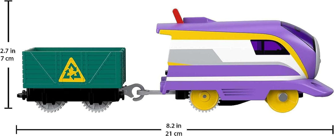 Thomas & Friends Motorized Kana Toy Train Engine - Battery-Powered Adventure for Kids Ages 3+ (HDY69)