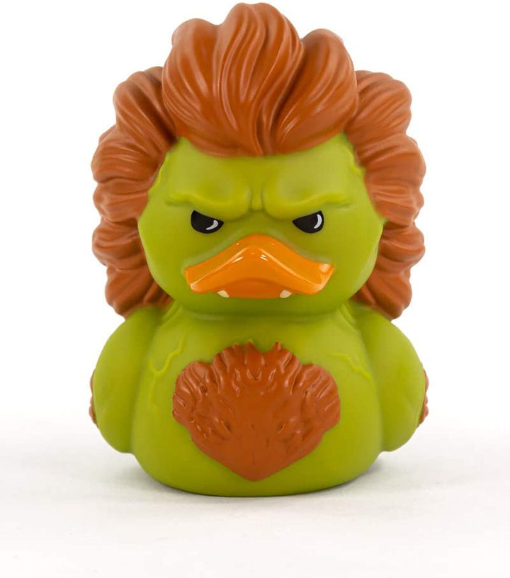 TUBBZ Street Fighter Blanka Collectible Rubber Duck Figurine – Official Street Fighter Merchandise – Unique Limited Edition Collectors Vinyl Gift