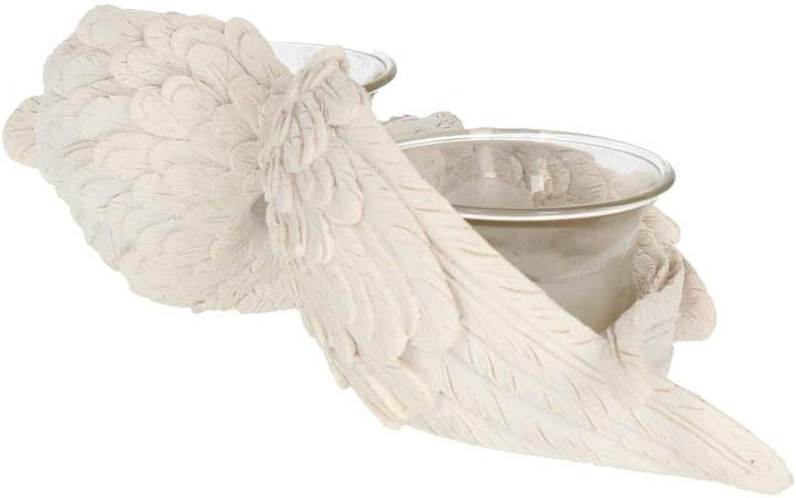 Nemesis Now Angel Wings Tealights 8cm Set of 2