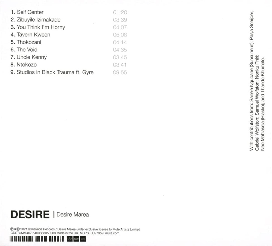 Desire Marea - Desire [Audio CD]