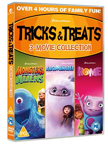 Tricks & Treats (Monster V Alien/Home/Abominable) [DVD] [2020] - Animation [DVD]