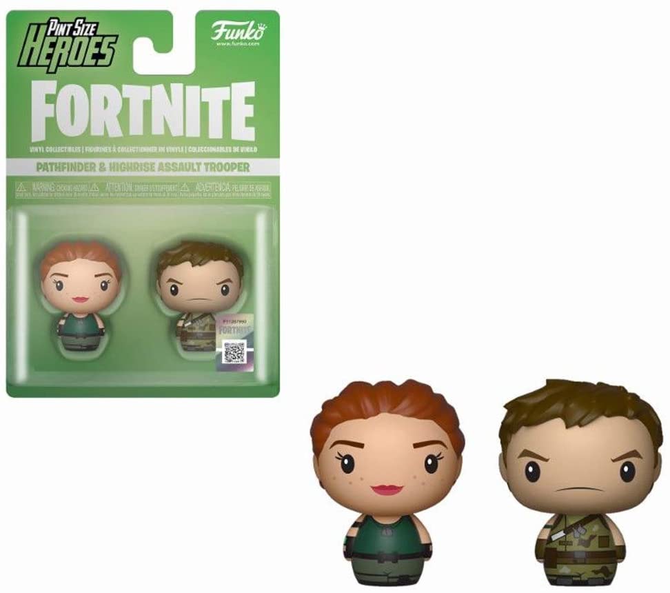 Fortnite: Pathfinder y Highrise Assault Trooper Funko Pint Size Heroes