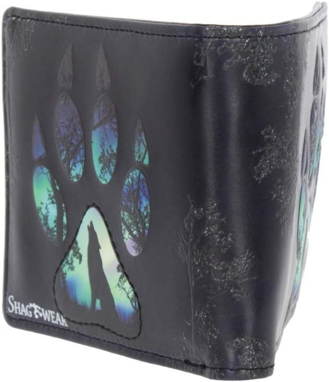 Nemesis Now Footprints Wallet 10cm Black