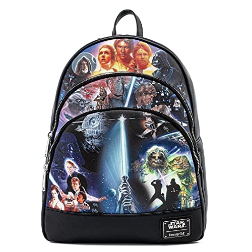 Loungefly Star Wars Original Trilogy Womens Double Strap Shoulder Bag Purse