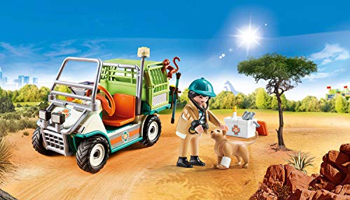 Playmobil 70346 Family Fun Zoo Vet con carro médico