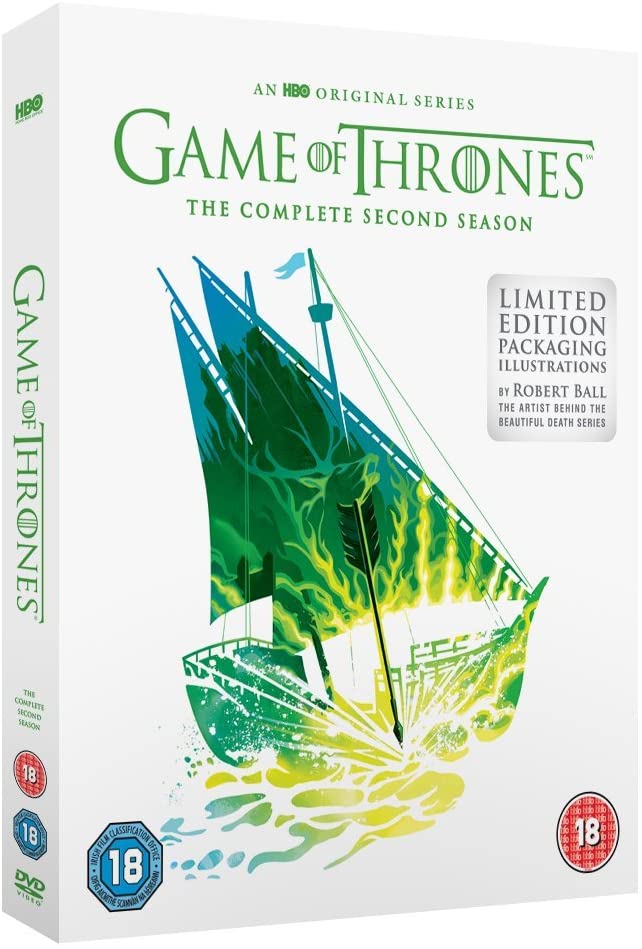 Game of Thrones: Season 2 [Limited Edition Sleeve] [Drama] [2012] [2013] [DVD]