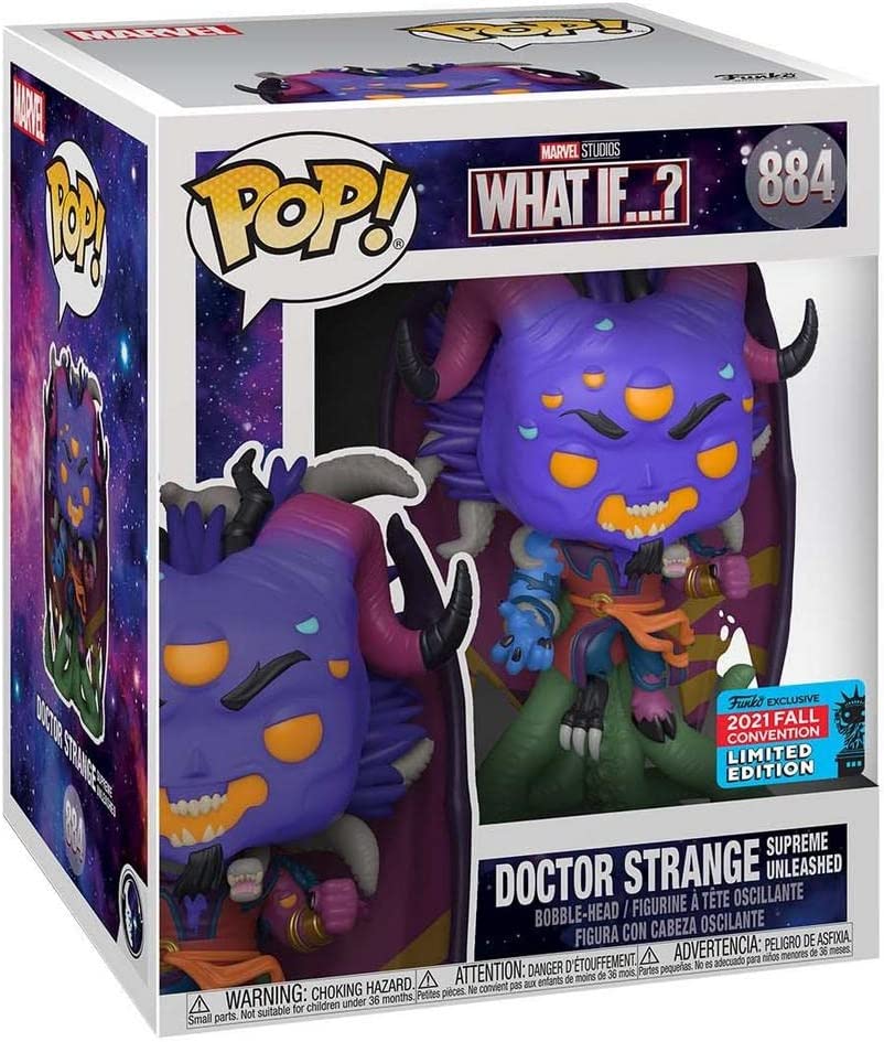 Marvel Studio What If Doctor Strange Exclusive Funko 55529 Pop! Vinyl #884