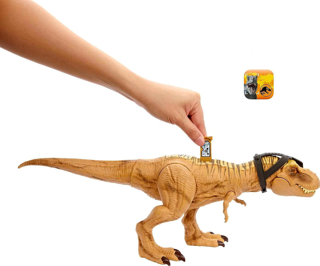 Jurassic World Hunt N' Chomp Tyrannosaurus Rex Dinosaur Toy Figure with Sound