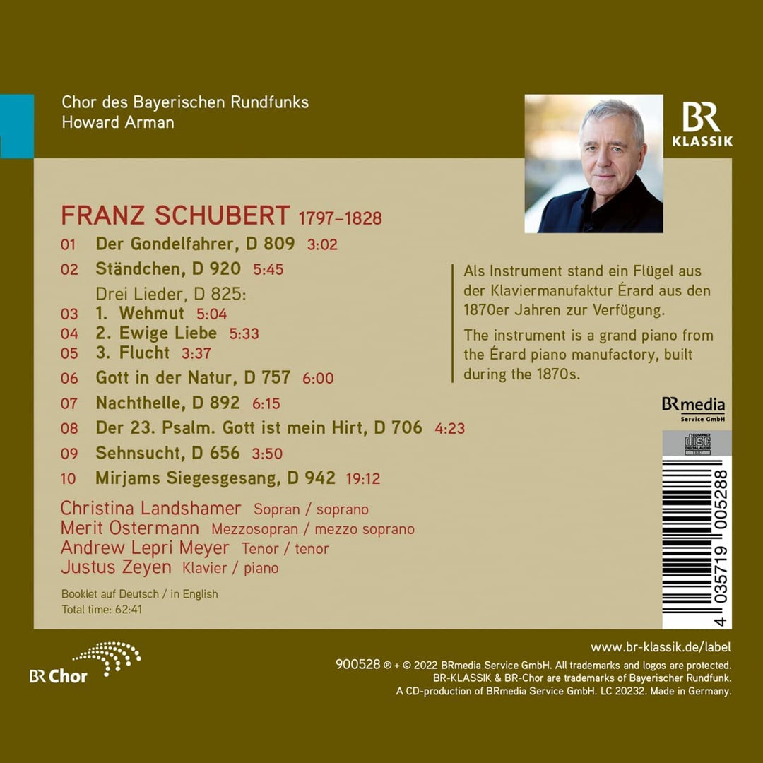 Christina Landshamer - Schubert: Schubertiade [Christina Landshamer; Merit Ostermann; Andrew Lepri Meye [Blu-ray]