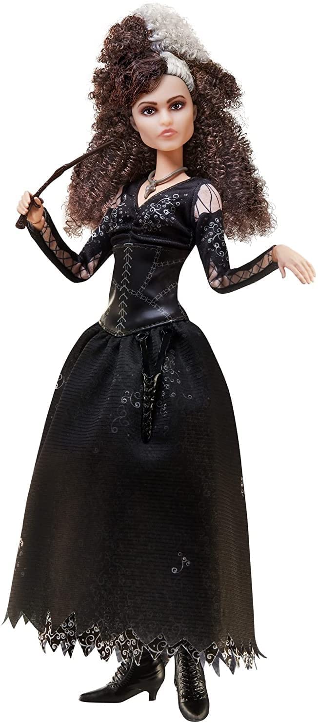 Harry Potter Bellatrix Lestrange Puppe – Sammlerpuppe mit der Signatur des schwarzen Dr