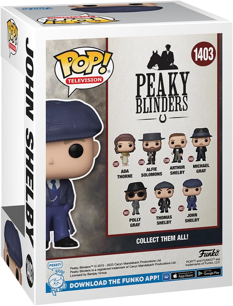 Funko Pop! TV Peaky Blinders - John Shelby Vinyl Figure (75288)
