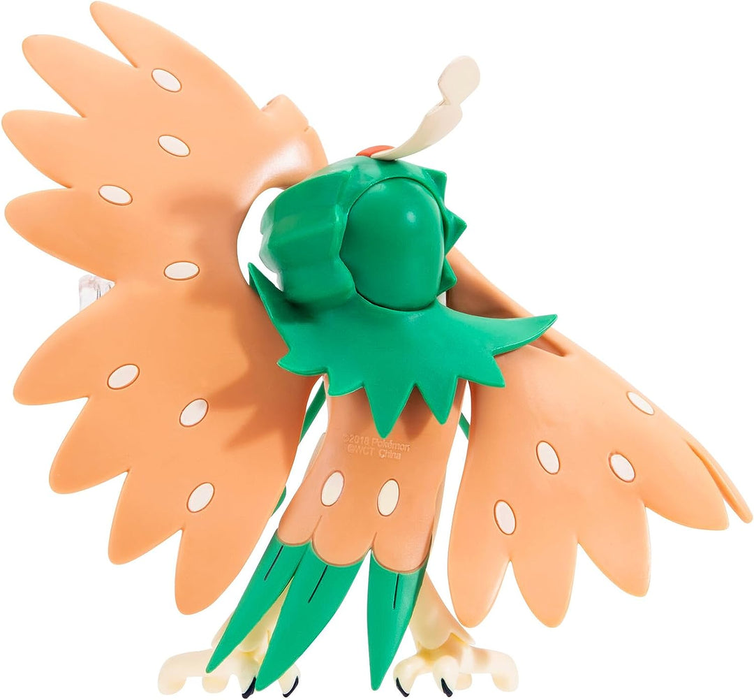 Pokemon PKW3038 Feature 4.5-Inch Decidueye Battle Figure with Arrow Launcher