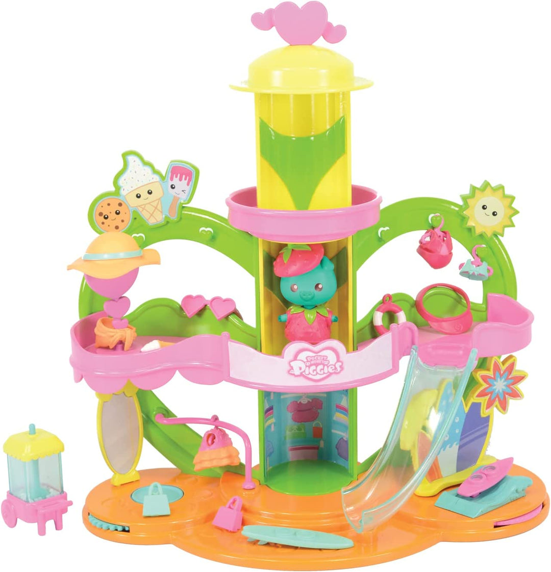 Pocket Money Piggies PCT02000 Piggy Mega Mall Playset-Lots of Extra Accessories