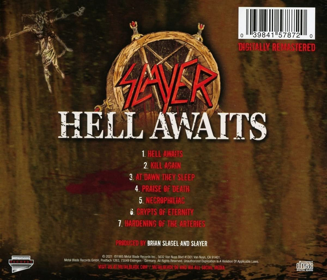 Slayer - Hell Awaits [Audio CD]