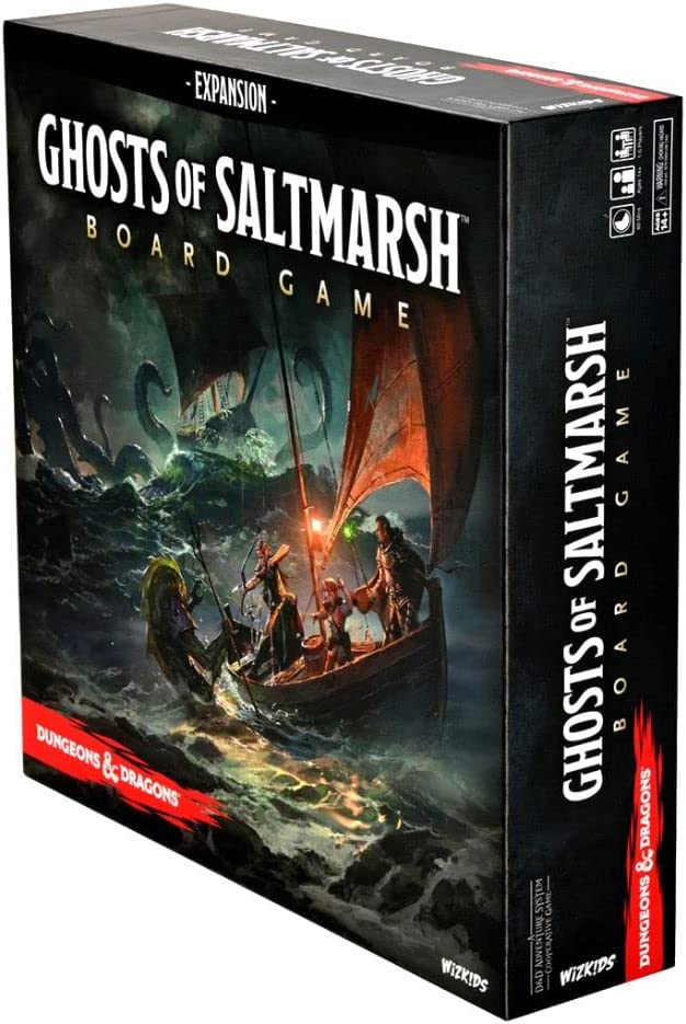 Dungeons & Dragons - Ghosts of Saltmarsh Adventure System Board Game Premium Edi