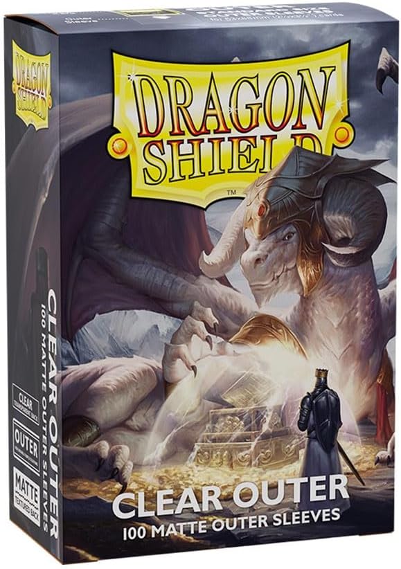 UNIT Dragon Shield Klare Außenhüllen – Matt Standardgröße (100)