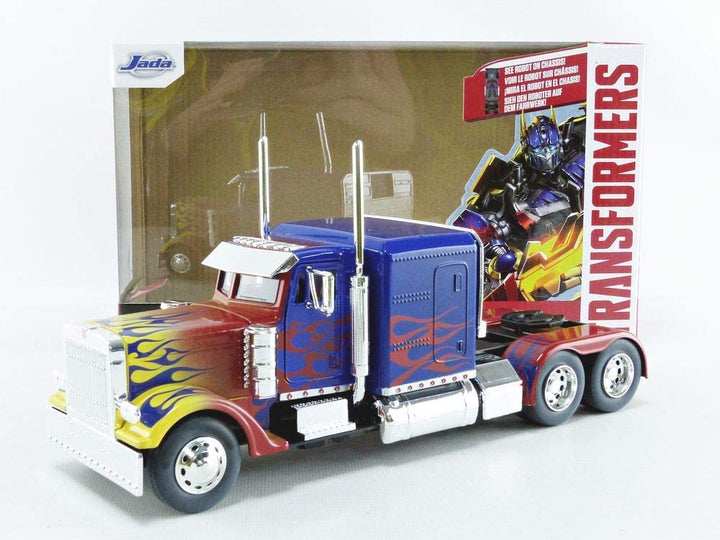 TRANSFORMERS T1 OPTIMUS PRIME 1:24 SCALE DIE-CAST CAR