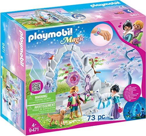 Playmobil 9471 Magisches Kristalltor zur Winterwelt mit Lichteffekt und Magiern