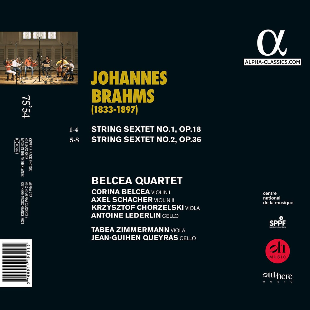 Brahms: String Sextets [Audio CD]