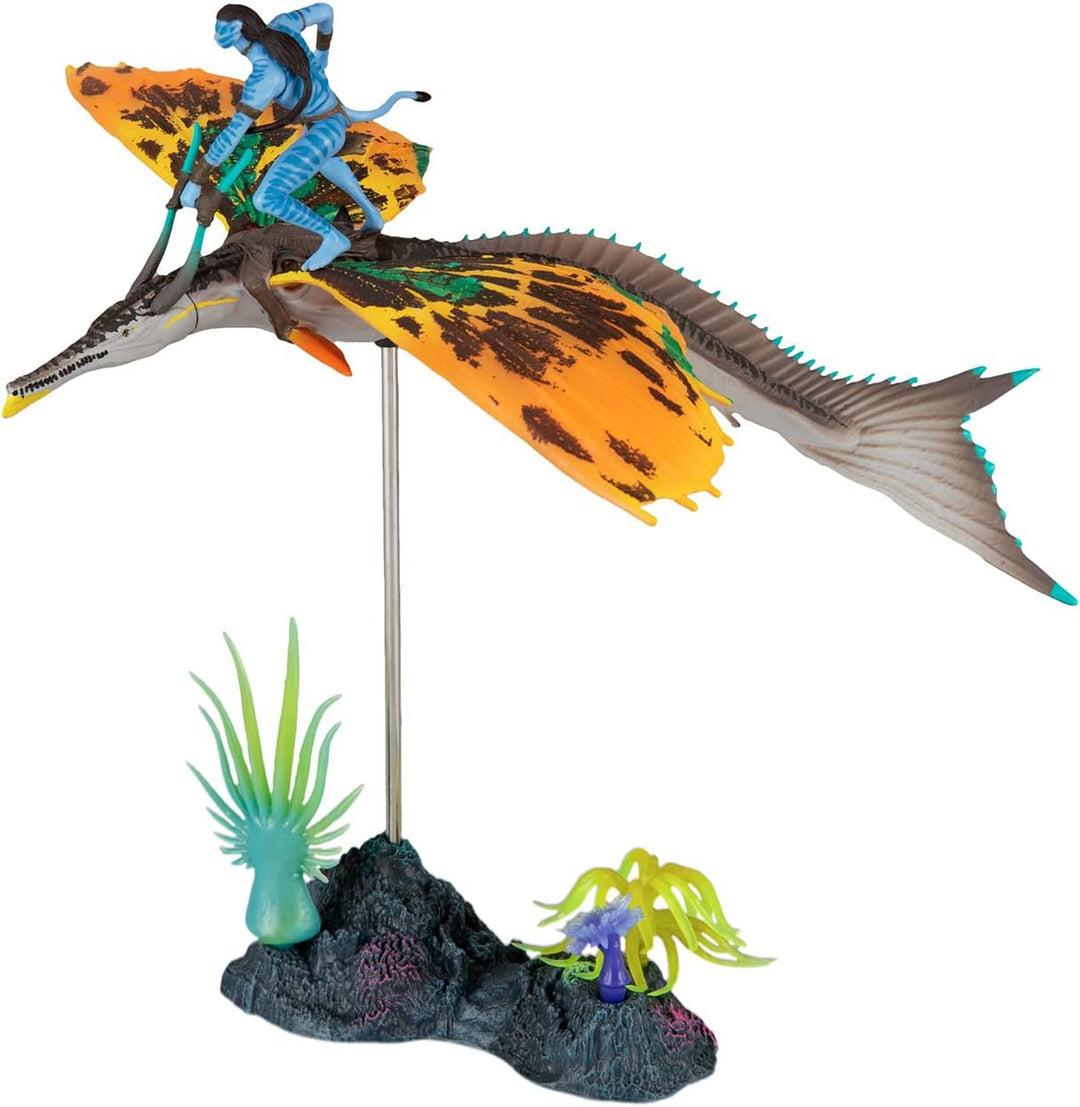McFarlane Toys Avatar: The Way of Water - Jake Sully & Skimwing Deluxe Action Figure Set (TM16402)