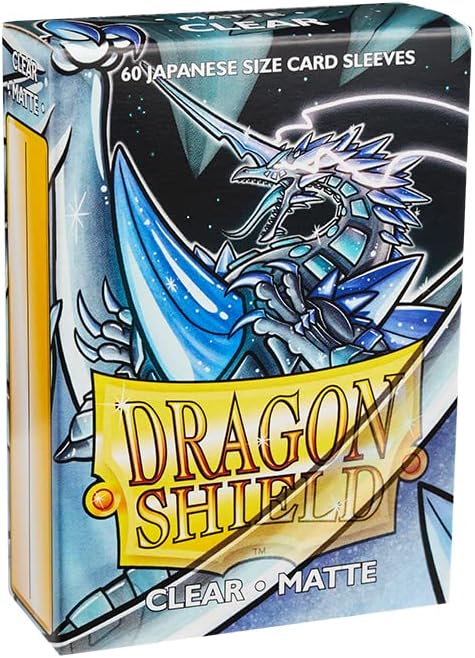 Arcane Tinmen ApS ART11101 Sleeves: Dragon Shield Matte Japanese Clear (60)