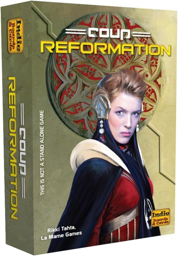 Indie Board & Card IBCCOR2 Coup Reformation 2nd Edition Expansion Card Game