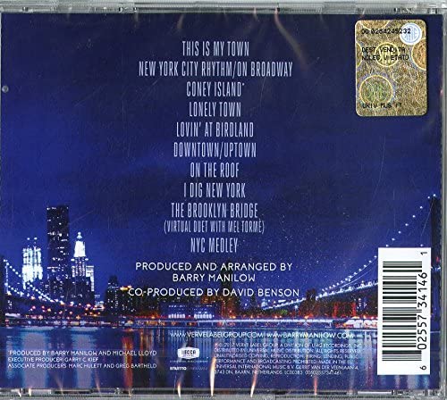 Barry Manilow - This Is My Town: Songs of New York (Esta es mi ciudad: Canciones de Nueva York)