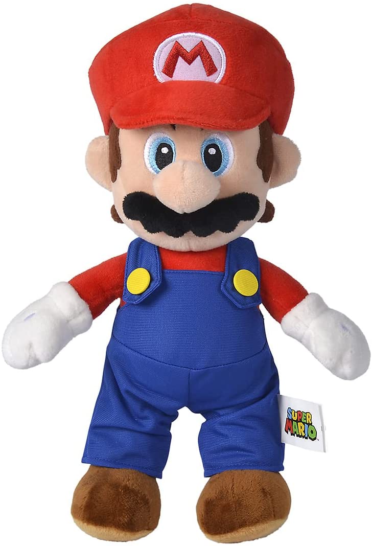 Simba 109231010 Plschfigur Super Mario 30CM Stofftier, Multi