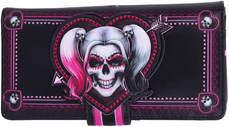 Nemesis Now Little Monster Embossed Purse 18.5cm, Polyurethane, Pink