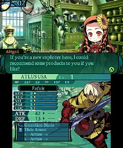 Etrian Odyssey 2: Untold: The Fafnir Knight (Nintendo 3DS)