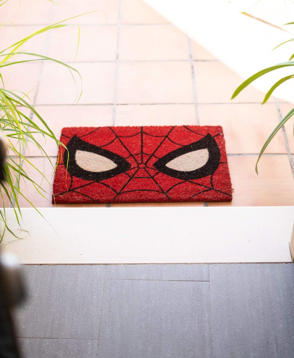 Grupo Erik Official Marvel Spider-Man Door Mat - 15.7 x 23.6 Inches / Indoor Door Mat & Outdoor Door Mat