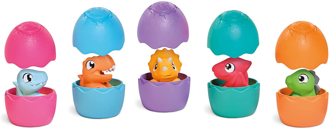Toomies E73252 Tomy Spin & Hatch Dino Eggs, Dinosaur Children, Jurassic World, E