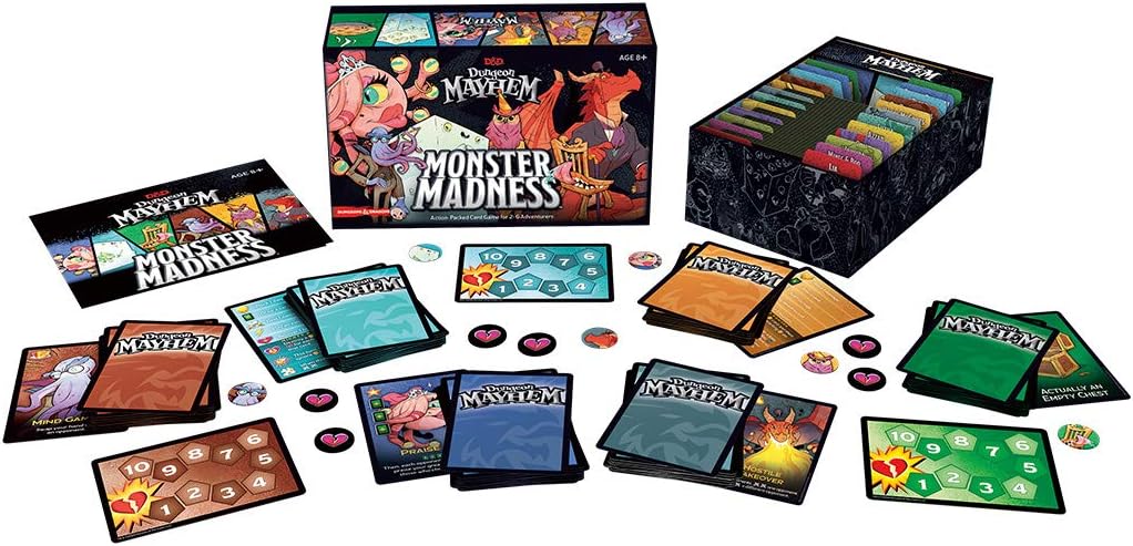 Dungeons & Dragons Dungeon Mayhem Card Game: Monster Madness