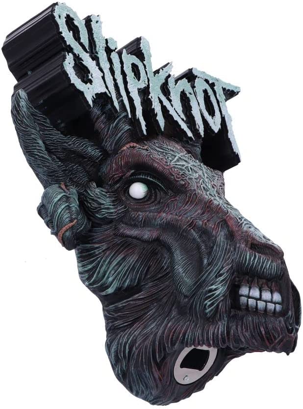 Nemesis Now Officially Licensed Slipknot Infected Goat Logo Wall Mounted Bottle