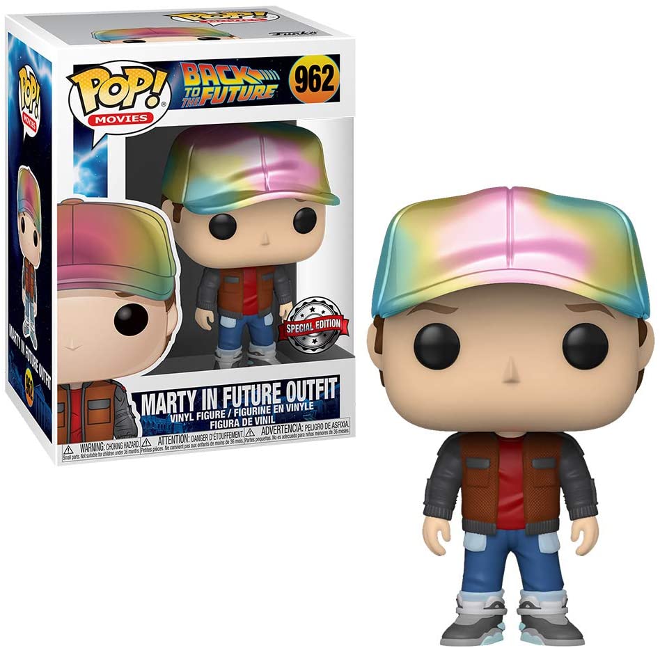 Zurück in die Zukunft Marty im exklusiven Future-Outfit Funko 48709 Pop! Vinyl #962