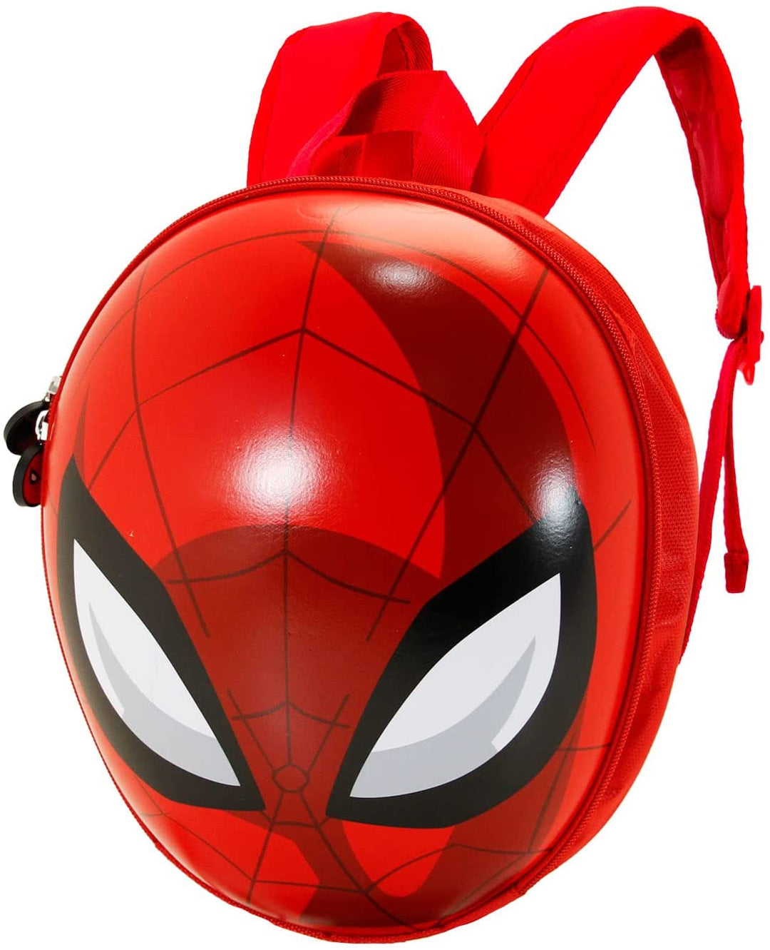 Spiderman Spid Face-Eggy Backpack, Red