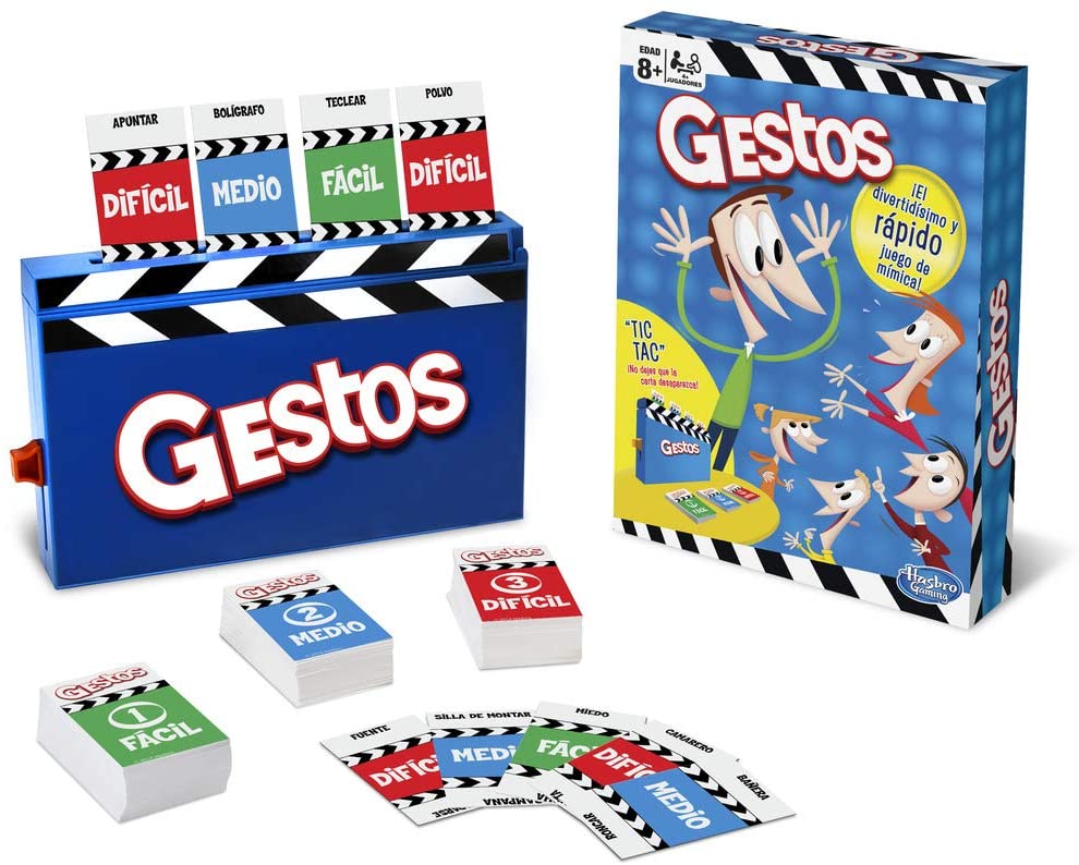 Gesti di gioco Hasbro, giochi da tavolo versione spagnola, multicolore (Hasbro b0638105)