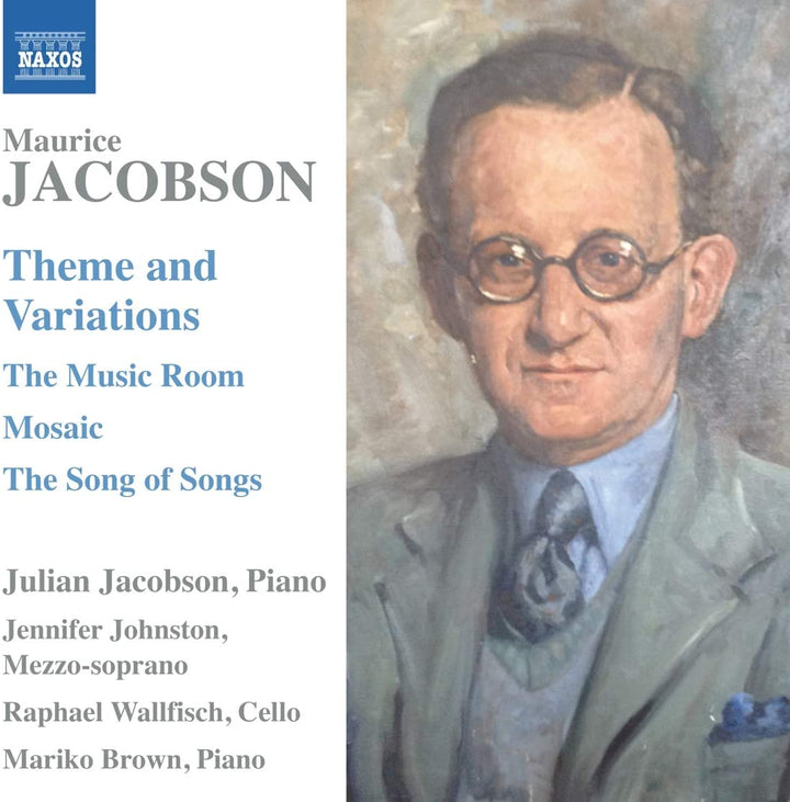 Julian Jacobson - Jacobson: Theme & Variations [Julian Jacobson, Jennifer Johnston] [Naxos: 8571351] [Audio CD]