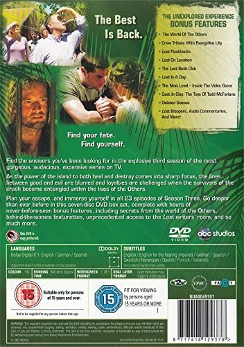 Lost - Temporada 3 [DVD]