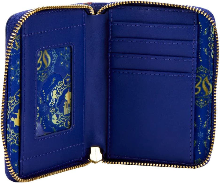 Loungefly Disney Aladdin 30th Anniversary Zip Around Wallet Aladdin One Size, Al