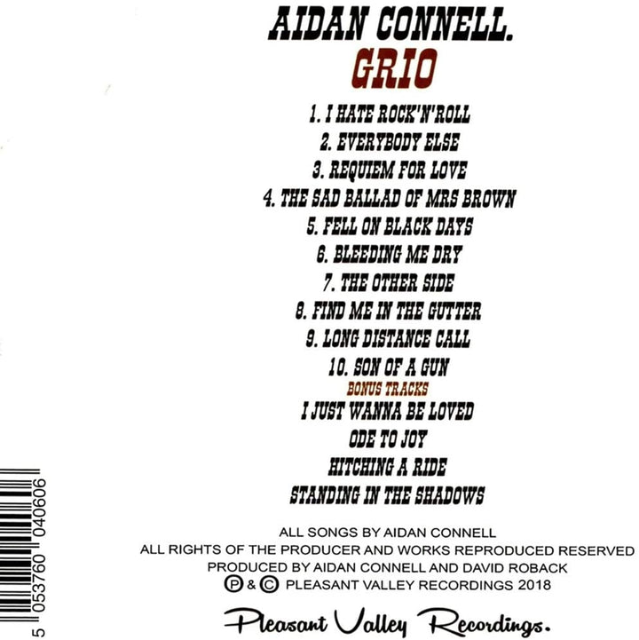 Grio - Aidan Connell [Audio CD]