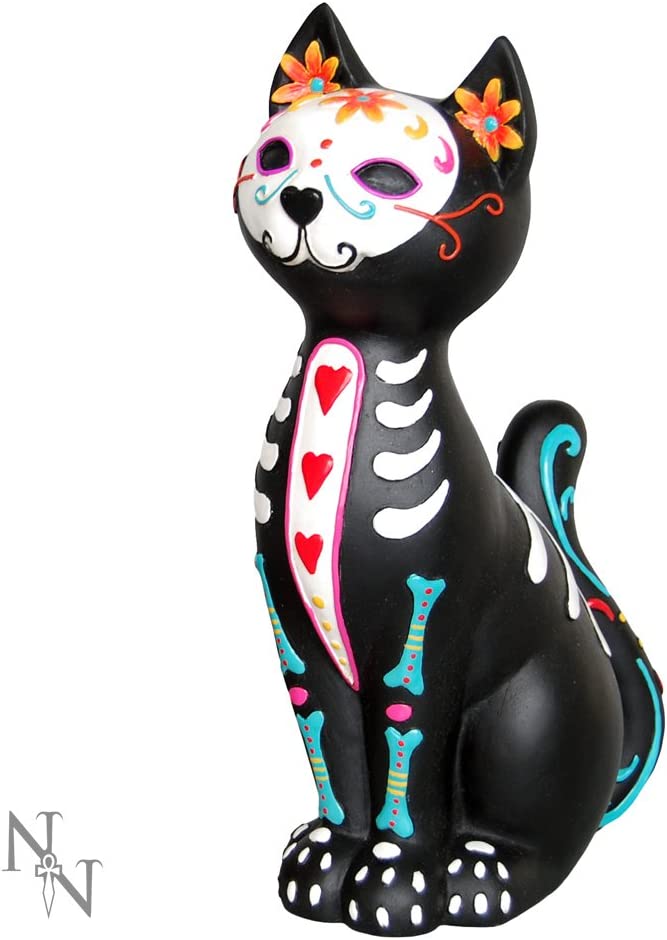 Nemesis Now Sugar Puss Figurine 20cm Black