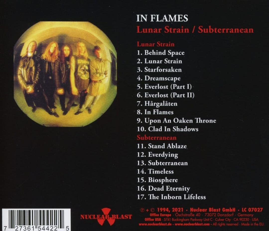 In Flames - Lunar Strain + Subterranean [Audio CD]