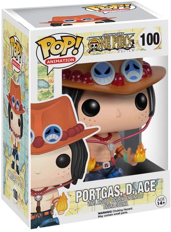 One Piece 635 Portgas D. Ace Funko 6358 Pop! Vinyl #100