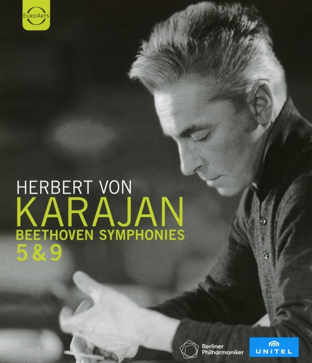 Herbert von Karajan - Beethoven Symphonies Nos. 5 & 9  [2022] [Blu-ray]