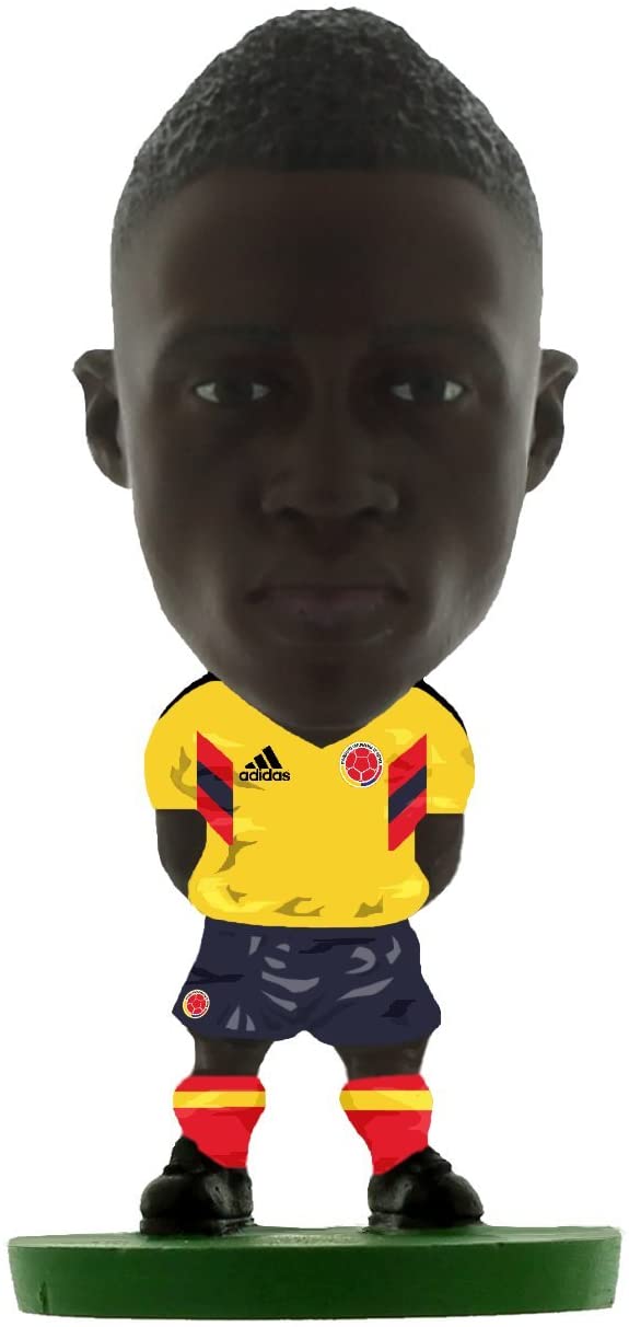 SoccerStarz SOC1217 Colombia Davinson Sanchez Figure, Green