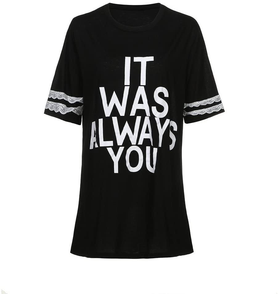 Print Women's T-Shirt - Black (S-XXL)