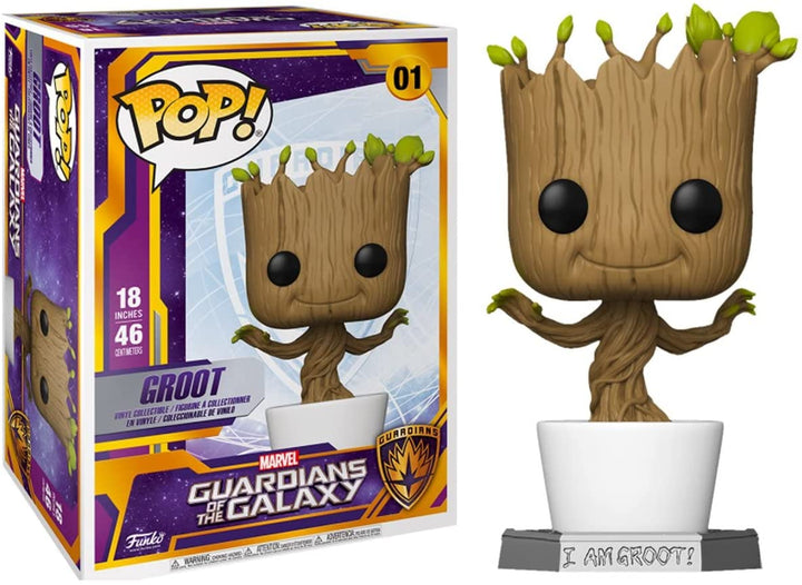 Marvel Guardians of the Galaxy Groot 18" Funko 50094 Pop! Vinyl #01