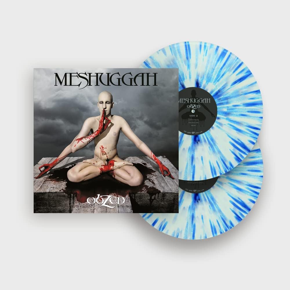 Meshuggah – ObZen (White/Splatter Blue Vinyl – 15th Anniversary Remastered Edition) [Vinyl] 